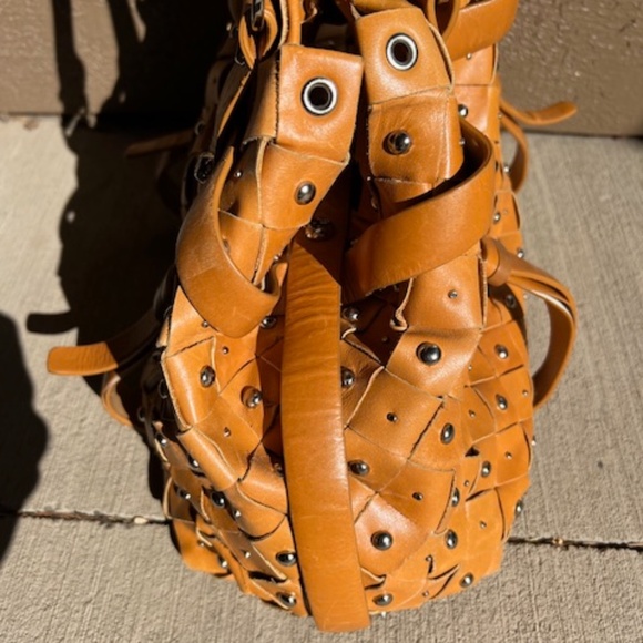 Francesco Biasia leather purse-satchel - Picture 3 of 7